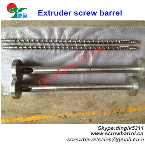 Extruder Bimetallic Screw Barrel For Extruder 